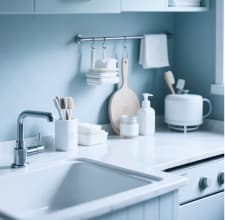 المطبخ والحمام والأدوات المنزلية